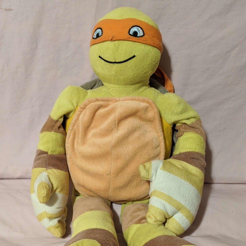 TMNT Teenage Mutant Ninja Turtles Michaelangelo Plush